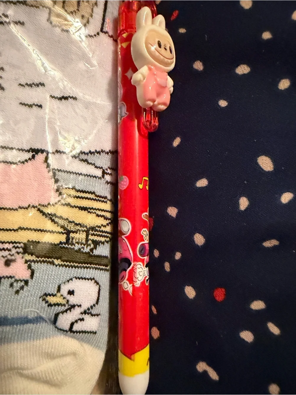 Cute Pastel Cartoon Labubu Press-On Nail Set and more